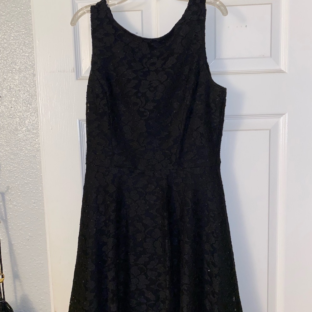 Black sparkly lace SPEECHLESS dress